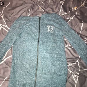blue aeropostale zip up